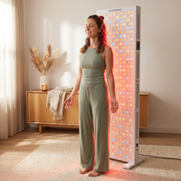 Red Light Therapy Full Body Panel, 480/630/660/810/830/850/1060Nm Blue Red near Infrared Light Device with 480 Dual Chip Clinical Grade Leds, Remote Control, Timer for Face, Body, BO-2400 — Lifestyle